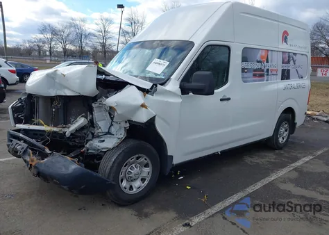 2018 Nissan Nv Cargo Nv2500 Hd Sv V6 z USA, uszkodzony, nr VIN 1N6BF0LY8JN812219